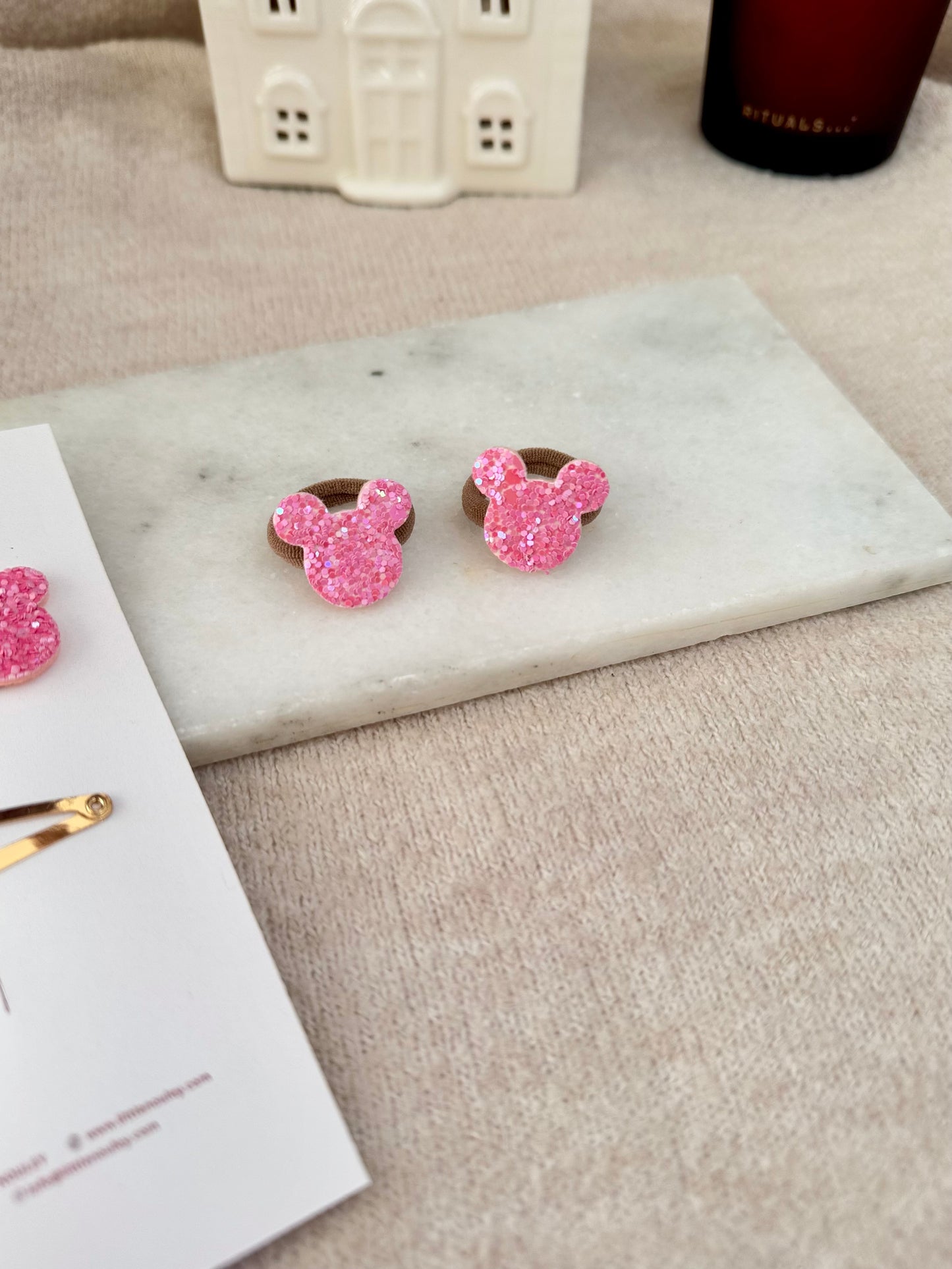 Candy pink Mickey mouse