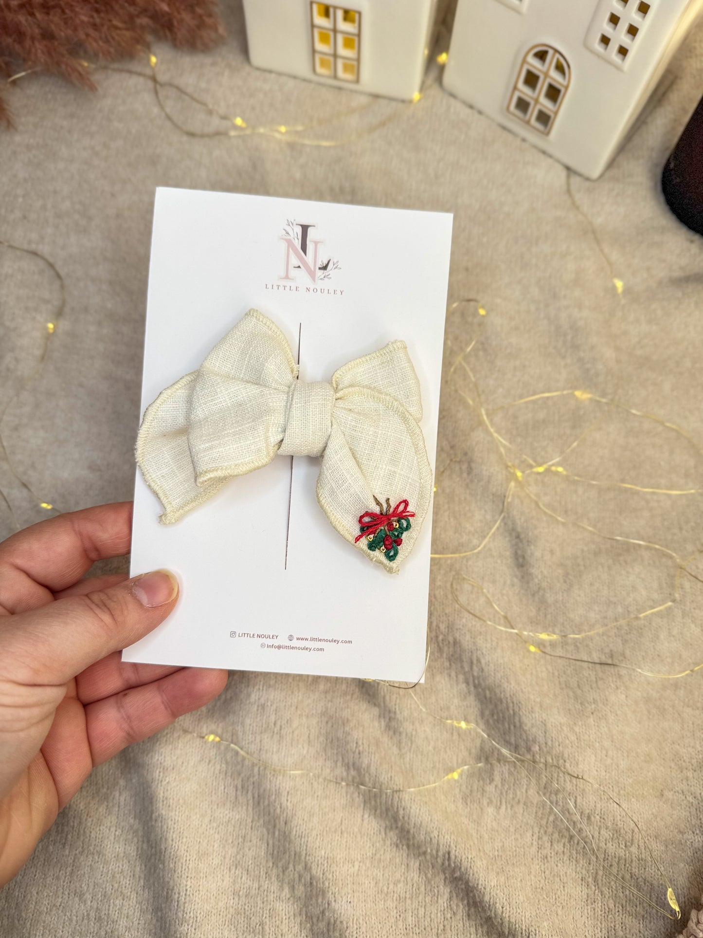 Sweet Christmas hairbow