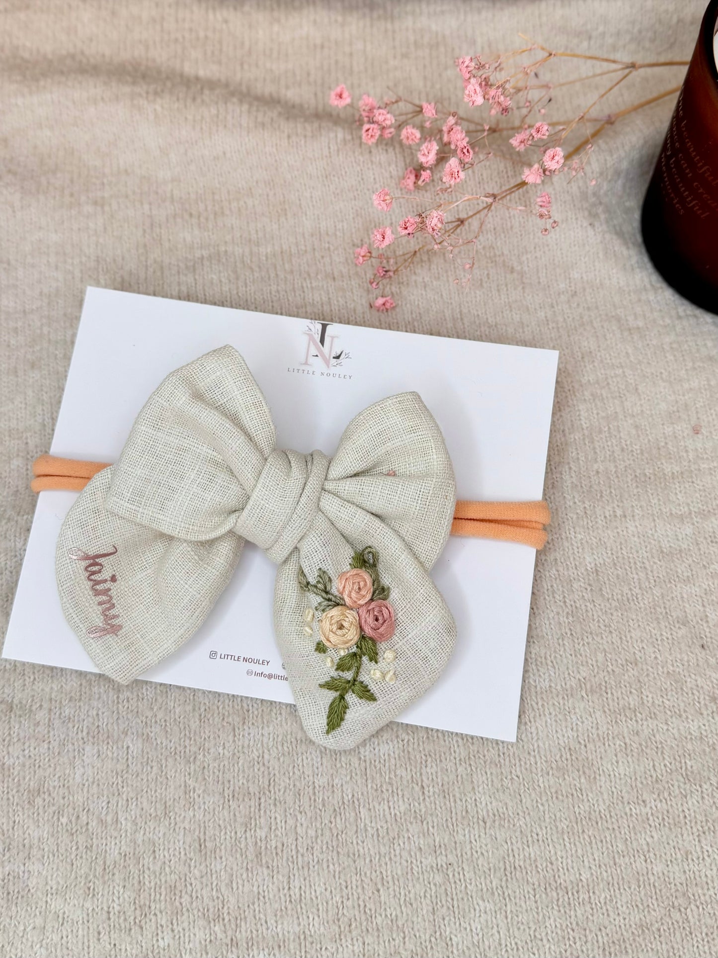 Little Garden headband hairbow 🎀