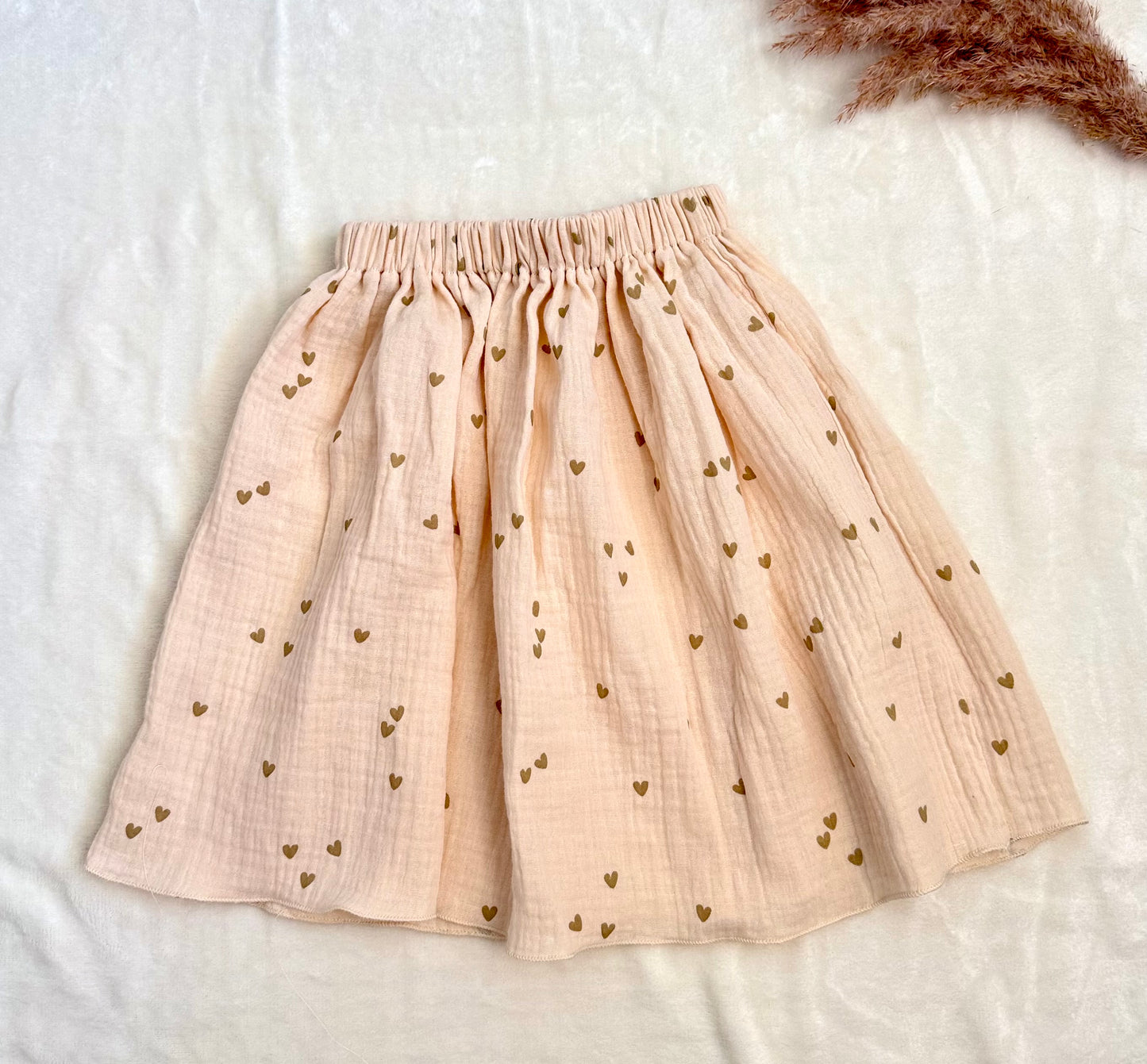 Hydrofiel Rok Cute hearts