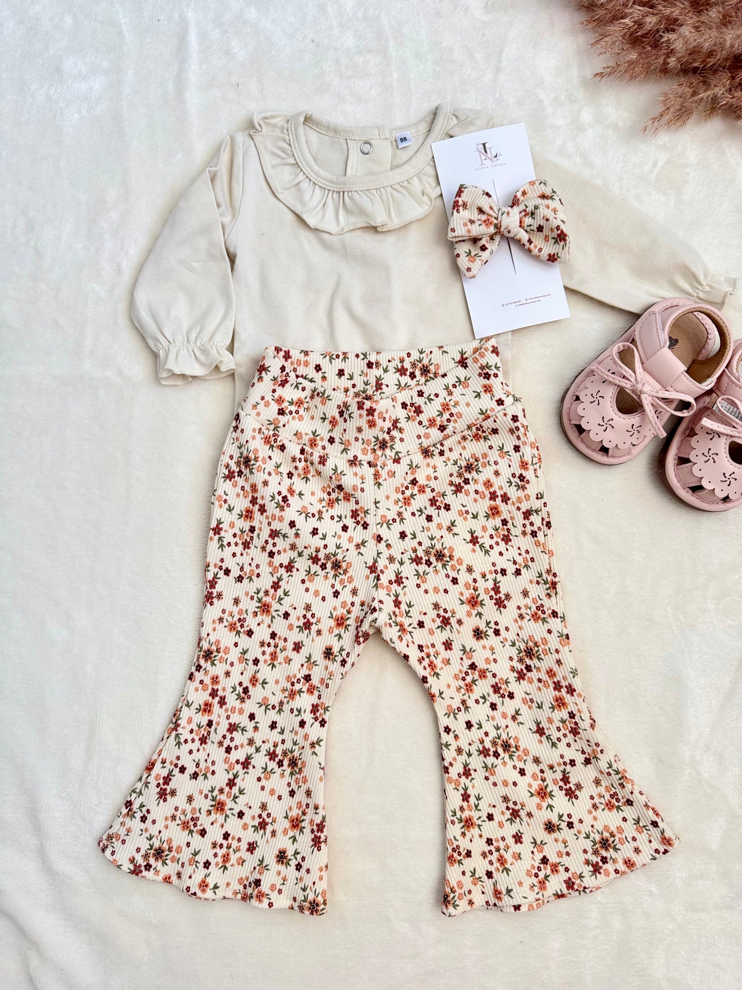 Flare broek Mini Flowers