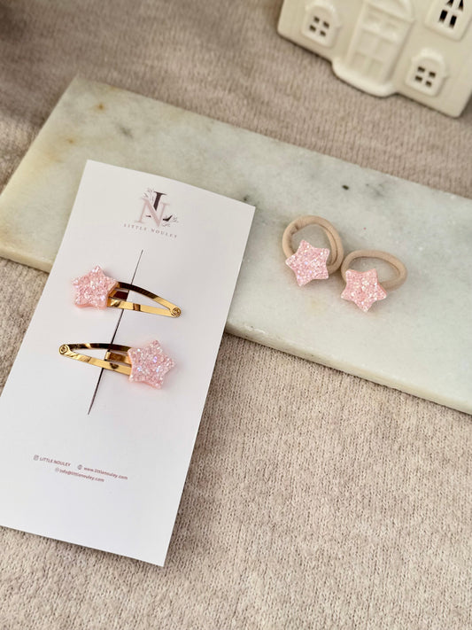 Soft pink little star