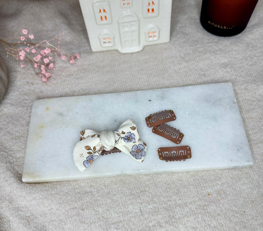 Mini flowers clips