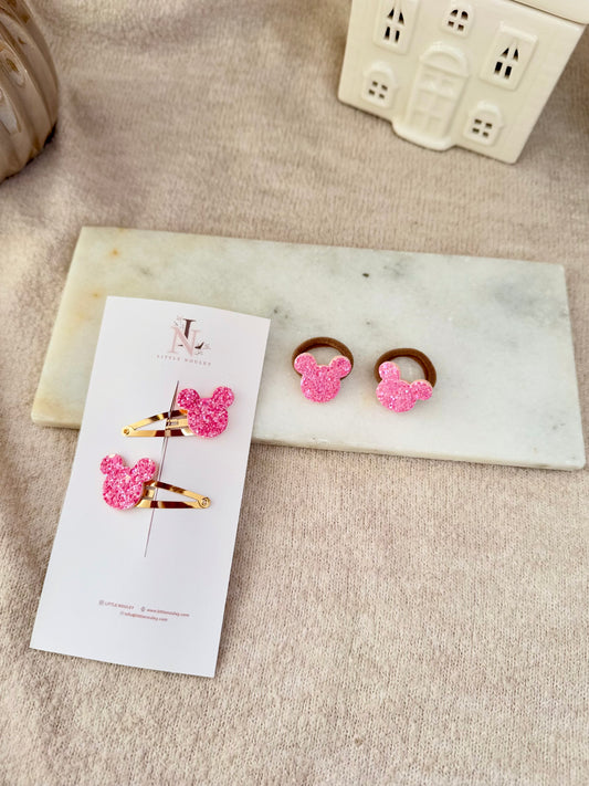 Candy pink Mickey mouse