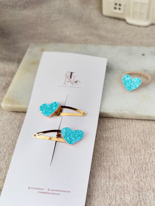 Blue little heart