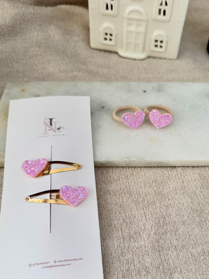 Soft purple little heart