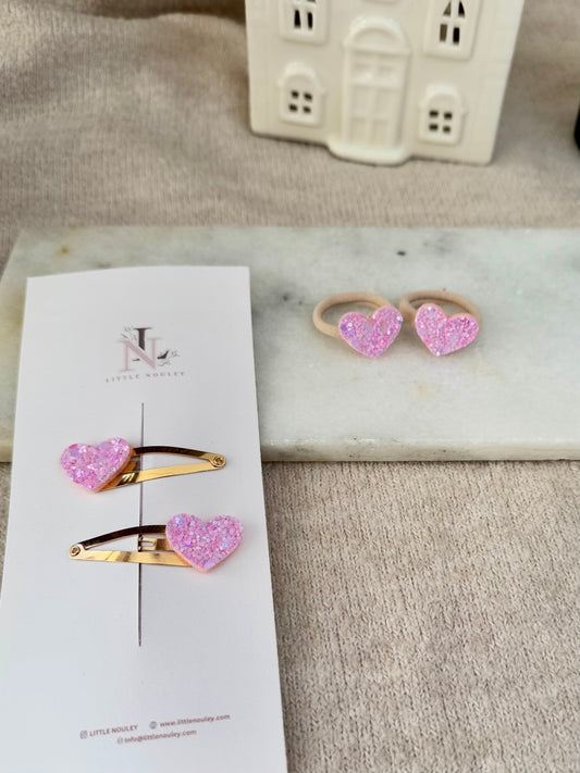 Soft purple little heart